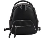 Mochila pequeña mochila mujer mochila simple PU bolsos mochila simple mujer avanzada
