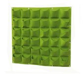 Bolsa de Plantas de Cocina 36 Bolsas-Bolsa de Siembre vertical-Jardinera Colgante de Diseño-Cocina para Plantas al Aire Libre-Jardín de pie elegante en respitant y Ecológico Verde de campo Pd9cc