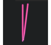 5A Luminous Drum Stick Blue Green Pink White Fluorescent Nylon Drumsticks Glow In The Dark 1 Pair Musical Instruments