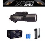 Tactical X300U-A White LED Flashlight for Pistol Light Airsoft Helmet Weapon Scout Light 1000 Lumens Fit 20MM Rail
