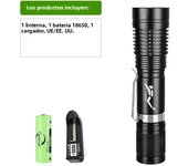 10000LM Professional Diving Flashlight Scuba LED Dive Light 26650 Hunting Dive Torch IPX8 Waterproof Underwater Lantern