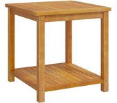 vidaXL Mesa auxiliar de madera maciza de acacia 45x45x45 cm, 60x60x45 cm, 50x35x45 cm Mesita de Salón o Comedor o Auxiliar Mesa de Café Meuble Salón