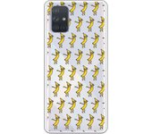 Funda compatible con Samsung Galaxy A71 - Patron platanos