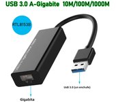 Adaptador de USB-C rojo RJ45 Gigabit Ethernet 100Mbps para Mac con cable de red Realtek USB a RJ45 para portátil