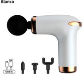 USB Portable Mini Massage Gun Pistol Facial Massager For Body Neck Deep Tissue Muscle Relaxation Gout Pain Relief Body Massager