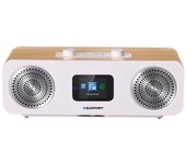 Blaupunkt IR50DAB Radio Internet Digital White Wood