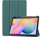 Case for Samsung Galaxy Tab S6 Lite 2024 Tablet Cover with Pencil Holder TPU Back Shell Funda For Galaxy Tab S6 Lite 10.4 inch