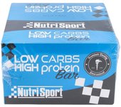 Nutrisport Barritas Low Carbs Chocolate-Galleta 16 Uds