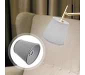 Exquisite Lampshade Black Fabric Light Covers Chandelier Candlestick Ceiling Pendant Shades for Floor Holder