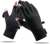 Guantes de invierno con pantalla táctil para hombres y mujeres, resistentes al frío, guantes de esquí, impermeables, cálidos guantes de nieve para ciclismo, actividades al aire libre y senderismo
