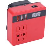 120W Lithium Battery Inverter DC 18-21V To AC 220V Multiple Protections Battery Inverter Transformer for DeWalt Makita Milwaukee