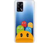 Funda compatible con Oppo A74 4G - Comecocos y Fantasmas de Frente
