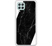 Funda compatible con Samsung Galaxy A22 4G - Fondo marmol negro