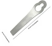 1Pc Grass Trimmer Blade Garden Lawn Mower Replacement Blade for Ferrex Aldi Poly Cut 2-2 FSA 45 for Home Garden Tool Accessories