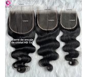 Eva 5x5 Hd Lace Closure Straight 13x4 Lace Frontal Closure Hand Tied Human Hair Closures Free Part Hd Lace Closure Pre Plucked