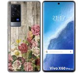 Funda Gel Tpu para Vivo X60 Pro 5G diseño Madera 08 Dibujos