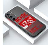 Music acdc Cool For OPPO A98 A96 A94 A78 A77 A76 A74 A72 A57 A56 A55 A53 Frosted Translucent Hard Phone Case