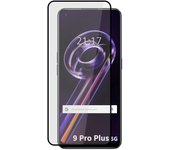 Protector Cristal Templado Completo 5D Full Glue Negro para Realme 9 Pro Plus 5G Vidrio