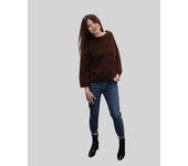Jersey LOVE & MONEY con cuello chimenea y manga abullonada - Ref 2111