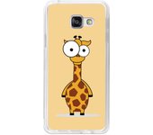 Tumundosmartphone Funda Gel Tpu para Samsung Galaxy A3 (2016) Diseño Jirafa Dibujos