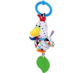 Adornos relajantes para bebés recién nacidos de Jollybaby, muñeco de peluche, cama colgante, cochecito de bebé, juguete colgante