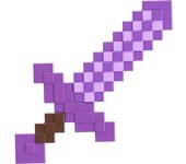 Mattel Minecraft Minecraft Espada encantada de juguete, accesorio pixelado para el juego, +6 años Mattel HTL93 CPAHTL93