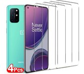 4pcs Tempered Glass for Oneplus 8T 9 9R 9RT 10T 5G Screen Protector for Oneplus Ace Pro Nord CE 2 Lite 2T N10 N20 SE N100 N200
