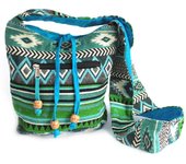 Tejido Jacquard - Mochila peq. Teal