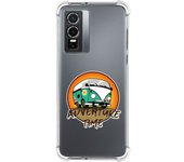 Funda Silicona Antigolpes para Vivo Y76 5G diseño Adventure Time Dibujos