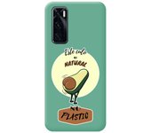 Funda Silicona Líquida Verde para Vivo Y70 diseño Culo Natural Dibujos