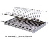 ESCURREPLATOS ACERO INOXIDABLE  + VIERTEAGUAS VARIAS MEDIDAS SUINPLAS DECORACIONES DE SUINPLAS DECORACIONES