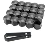 21/19/17mm 20PCS Car Wheel Nut Caps Protection Covers Caps Anti-Rust Auto Hub Screw Cover Car Tyre Nut Bolt Exterior Decoration
