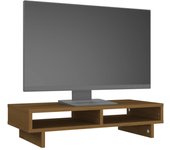 vidaXL Soporte para Monitor Elevador Trabajo Oficina Color Natural,  Blanco,  Gris y mas