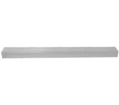EDM Difusor Pantalla Estanca EDM 2x58W Transparente 155 cm - 00265 Recambio iluminación Iluminación Interior Regletas Luz