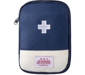 1pc Business Trip Portable Medical Bag, Outdoor Emergency Kit, Portable Small Medicine Bag, Home Storage Bag