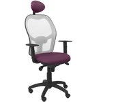 Silla Ergonómica Piqueras Y Crespo con Malla Transpirable y Cabecero Fijo