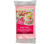 Glotomania Fondant Funcakes Rosa 250g - Ideal para Decorar Tartas, Cupcakes y Galletas