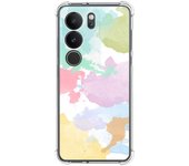 Funda Silicona Antigolpes para Vivo V29 5G diseño Acuarela 11 Dibujos