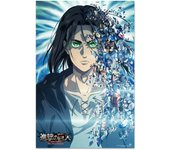 Poster attack on titan - eren yeager