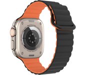 Correa de Silicona para Apple Watch 49mm 46mm 45mm 44mm 42mm 41mm 40mm 38mm iWatch Series 10 9 8 7 6 5 4 3 2 1 SE Ultra 2 Banda Magnética de Caucho para Reloj Apple