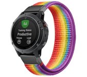 22 26mm Nylon Watchband Strap for Garmin Fenix 8 E 6 7 5 Fenix 6X 7X 5X plus 3 3HR Forerunner 935 945 Quick Release Smart Watch