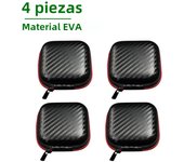 6-1pcs Earphones Storage Bag Wired Headphones EVA Zipper Storage Box Portable Hold Storage Case Container for KZ BA10 AS10 ES4