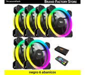 Darkflash DR11 Rgb Fan Ventoinha PC Controladora 120mm Computer Case Fan Kit 6pin Water Cooler CPU Cooling Fans Argb Ventilador