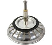 79/82mm Para Blanco Reemplazo Ajustable Fregadero DE LA Cocina Colador de Drenaje Colador de Fregadero de Acero Inoxidable A Prueba de Herrosidad With Función de Enchufable