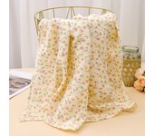 New Print Baby Cotton Swaddle Wraps 100% Muslin Cotton Blankets For Infants Bedding  Cover Newborn Soft Bath Towels