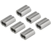Grapa para anillar cables de acero