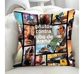 Decorative Cushions for Sofa GTA 5 Pillowcases 40x40 Cushion Covers 45x45 Duplex Printing Pillowcase 40*40 Lounge Chairs Pillows