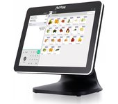 Avpos tpv k5000 aluminio 15 tactil - i7 - 8gb memoria - ssd 128gb - vga y hdmi - color negro
