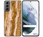 Tumundosmartphone Funda Gel Tpu para Samsung Galaxy S21 5G diseño Mármol 10 Dibujos