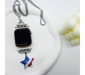 Necklace Adapter Pendant Compatible For Apple Watch Ultra Watch Band Strap For iWatch Series 8/7/6/5/4/SE 38 40 41 42 44 45 49mm